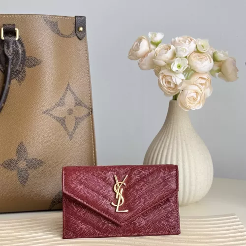 Replica Yves Saint Laurent AAA Quality Card Case For Women #1275618 $80.00 USD for Wholesale