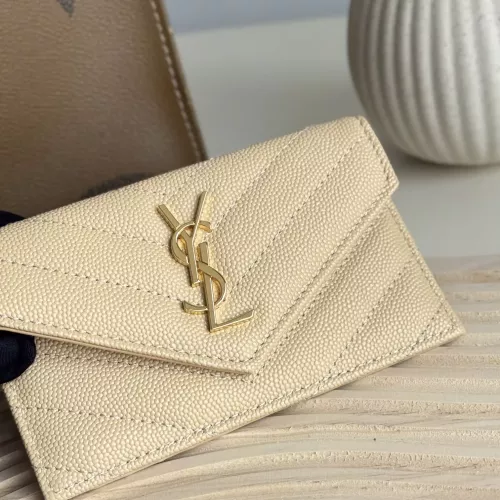 Yves Saint Laurent AAA Quality Card Case For Women #1275621, $80.00 USD, [ITEM#1275621], Yves Saint Laurent AAA Wallets