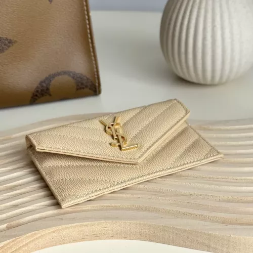 Replica Yves Saint Laurent AAA Quality Card Case For Women #1275621 $80.00 USD for Wholesale