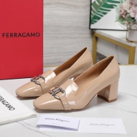 $108.00 USD Salvatore Ferragamo High-Heeled Shoes For Women #1267140