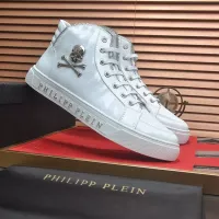 $88.00 USD Philipp Plein PP High Tops Shoes For Men #1274376