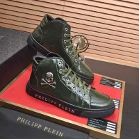 $88.00 USD Philipp Plein PP High Tops Shoes For Men #1274378