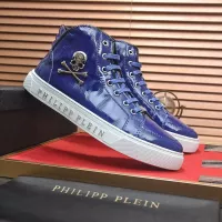 $88.00 USD Philipp Plein PP High Tops Shoes For Men #1274379