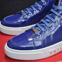 $88.00 USD Philipp Plein PP High Tops Shoes For Men #1274379