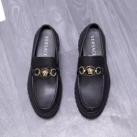 $88.00 USD Versace Leather Shoes For Men #1275006