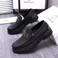 $88.00 USD Versace Leather Shoes For Men #1275008