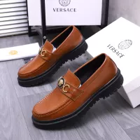 $88.00 USD Versace Leather Shoes For Men #1275016