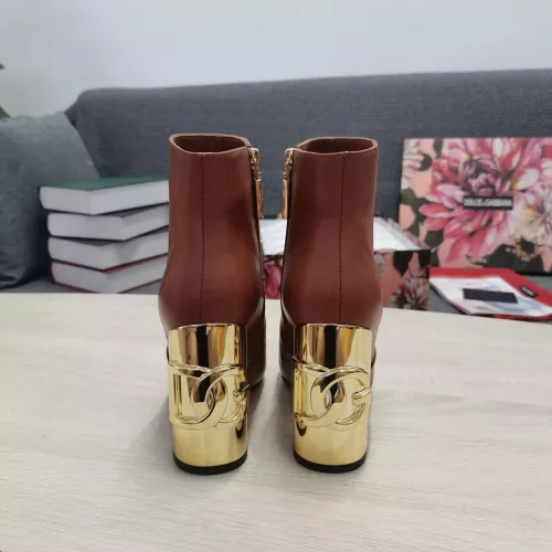 Replica Dolce & Gabbana D&G Boots For Women #1275762 $160.00 USD for Wholesale