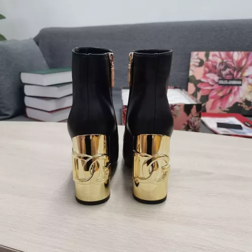 Replica Dolce & Gabbana D&G Boots For Women #1275763 $160.00 USD for Wholesale