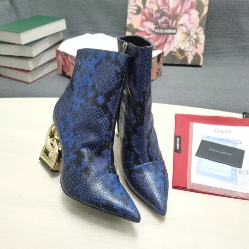 Replica Dolce & Gabbana D&G Boots For Women #1275770 $165.00 USD for Wholesale