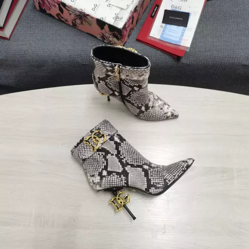 Replica Dolce & Gabbana D&G Boots For Women #1275776 $172.00 USD for Wholesale