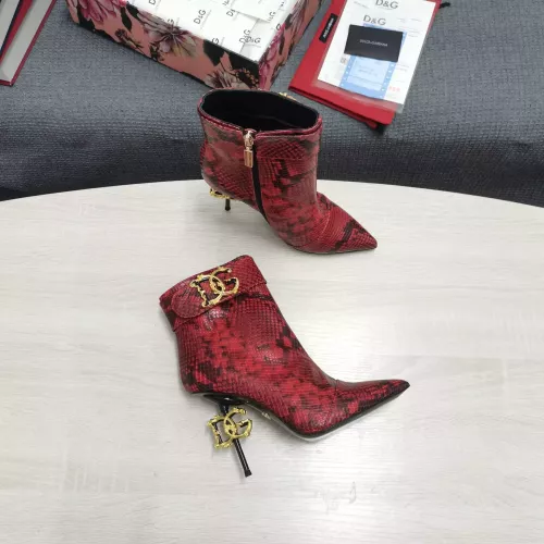 Replica Dolce & Gabbana D&G Boots For Women #1275778 $172.00 USD for Wholesale