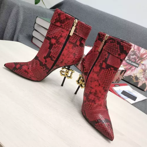 Replica Dolce & Gabbana D&G Boots For Women #1275778 $172.00 USD for Wholesale