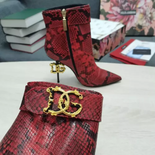 Replica Dolce & Gabbana D&G Boots For Women #1275778 $172.00 USD for Wholesale