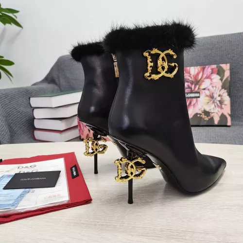 Replica Dolce & Gabbana D&G Boots For Women #1275788 $175.00 USD for Wholesale