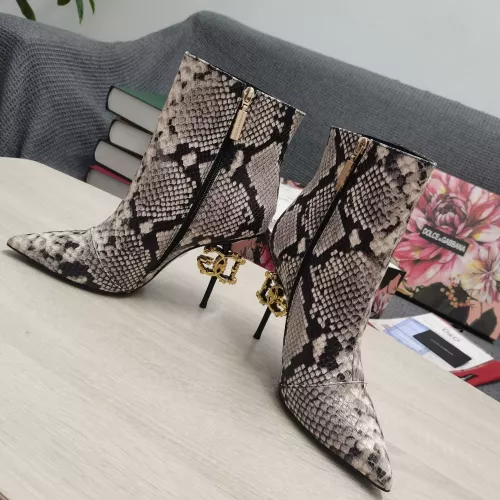 Replica Dolce & Gabbana D&G Boots For Women #1275816 $165.00 USD for Wholesale