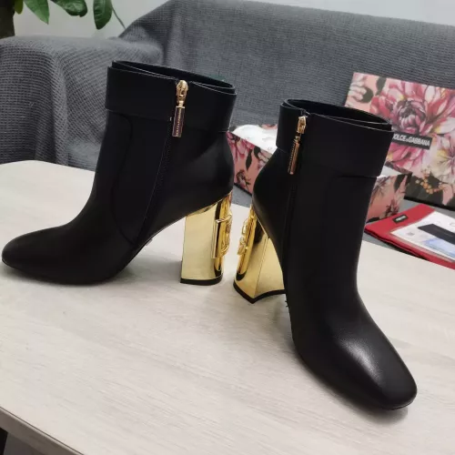 Replica Dolce & Gabbana D&G Boots For Women #1275823 $165.00 USD for Wholesale