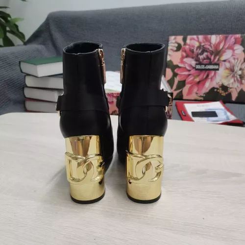 Replica Dolce & Gabbana D&G Boots For Women #1275829 $165.00 USD for Wholesale