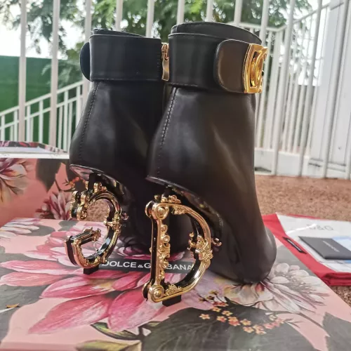 Replica Dolce & Gabbana D&G Boots For Women #1275839 $172.00 USD for Wholesale