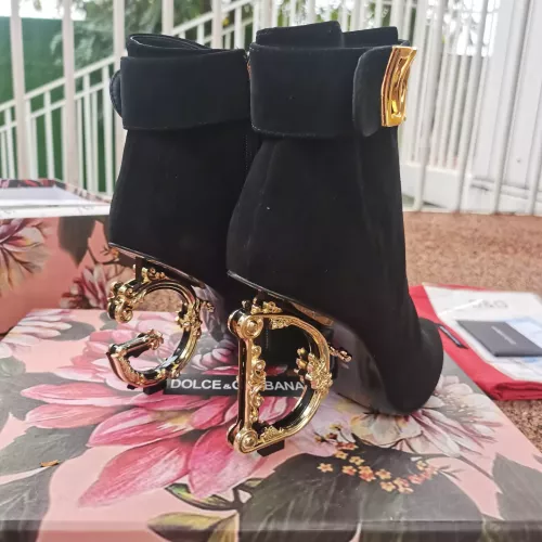 Replica Dolce & Gabbana D&G Boots For Women #1275840 $172.00 USD for Wholesale