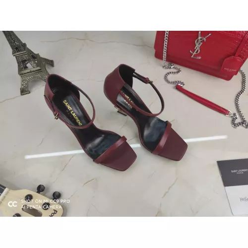 Replica Yves Saint Laurent YSL Sandal For Women #1275893 $100.00 USD for Wholesale