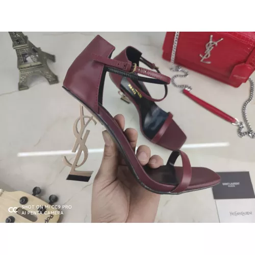 Replica Yves Saint Laurent YSL Sandal For Women #1275893 $100.00 USD for Wholesale