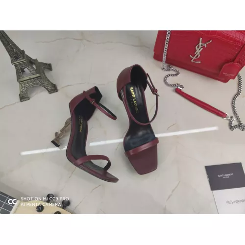 Replica Yves Saint Laurent YSL Sandal For Women #1275893 $100.00 USD for Wholesale