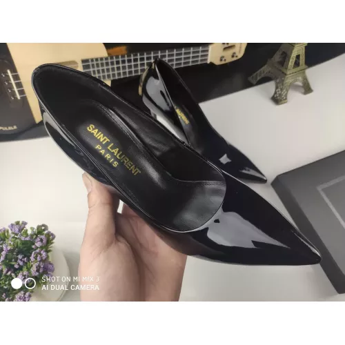 Replica Yves Saint Laurent YSL High-Heeled Shoes For Women #1275912 $105.00 USD for Wholesale