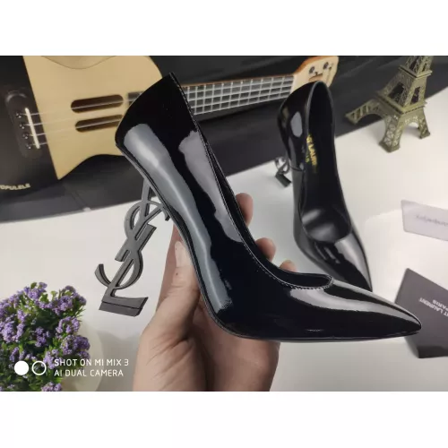 Replica Yves Saint Laurent YSL High-Heeled Shoes For Women #1275930 $115.00 USD for Wholesale