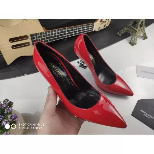 Replica Yves Saint Laurent YSL High-Heeled Shoes For Women #1275933 $115.00 USD for Wholesale