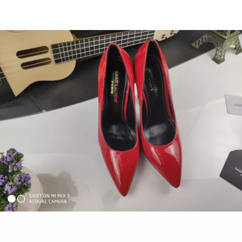 Replica Yves Saint Laurent YSL High-Heeled Shoes For Women #1275933 $115.00 USD for Wholesale