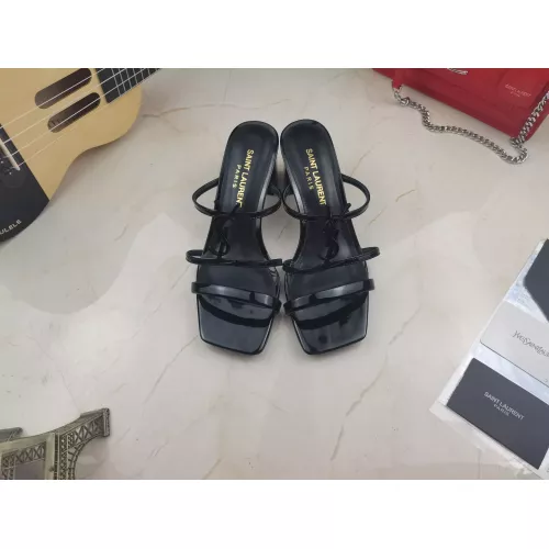 Replica Yves Saint Laurent YSL Slippers For Women #1275936 $85.00 USD for Wholesale