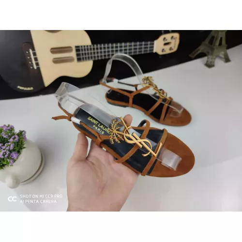 Replica Yves Saint Laurent YSL Sandal For Women #1275937 $85.00 USD for Wholesale