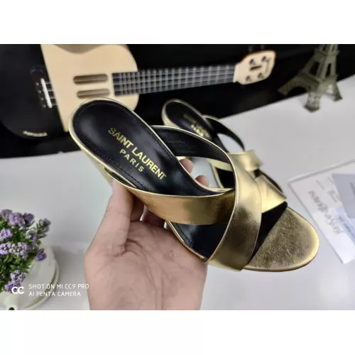 Replica Yves Saint Laurent YSL Slippers For Women #1275940 $88.00 USD for Wholesale