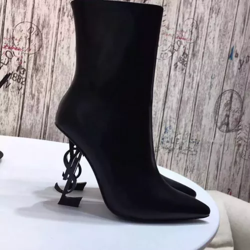 Replica Yves Saint Laurent YSL Boots For Women #1275948 $125.00 USD for Wholesale