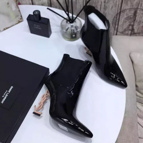 Replica Yves Saint Laurent YSL Boots For Women #1275953 $125.00 USD for Wholesale