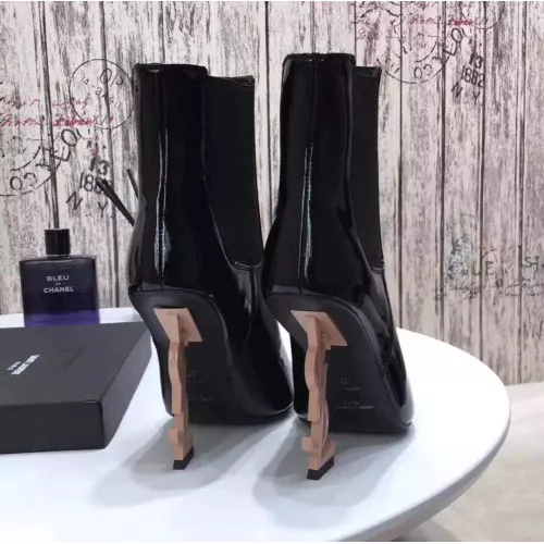 Replica Yves Saint Laurent YSL Boots For Women #1275953 $125.00 USD for Wholesale