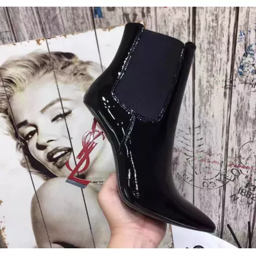 Replica Yves Saint Laurent YSL Boots For Women #1275954 $125.00 USD for Wholesale