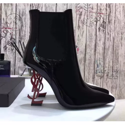 Replica Yves Saint Laurent YSL Boots For Women #1275954 $125.00 USD for Wholesale