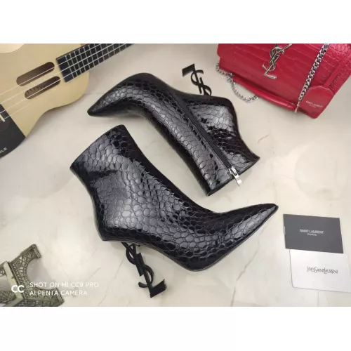 Replica Yves Saint Laurent YSL Boots For Women #1275955 $130.00 USD for Wholesale