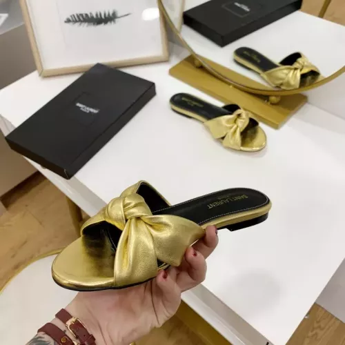 Replica Yves Saint Laurent YSL Slippers For Women #1275966 $80.00 USD for Wholesale