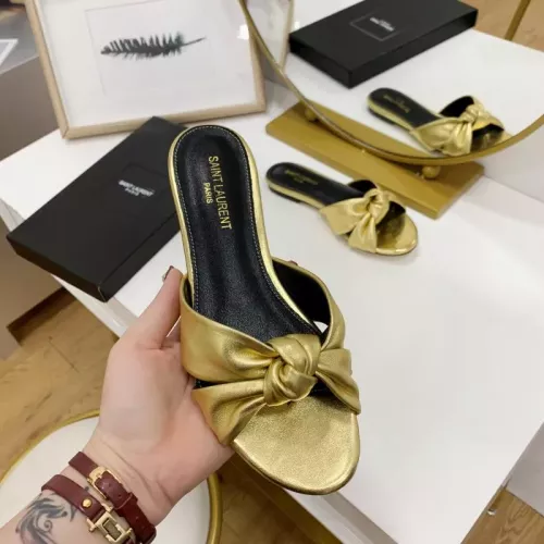 Replica Yves Saint Laurent YSL Slippers For Women #1275966 $80.00 USD for Wholesale