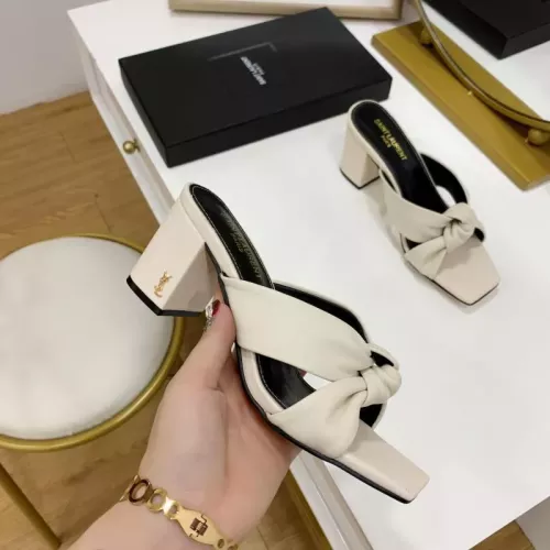 Replica Yves Saint Laurent YSL Slippers For Women #1275982 $82.00 USD for Wholesale