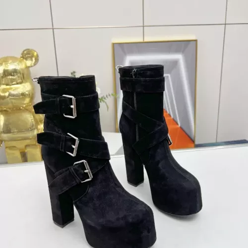 Replica Yves Saint Laurent YSL Boots For Women #1275989 $160.00 USD for Wholesale