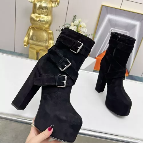 Replica Yves Saint Laurent YSL Boots For Women #1275989 $160.00 USD for Wholesale