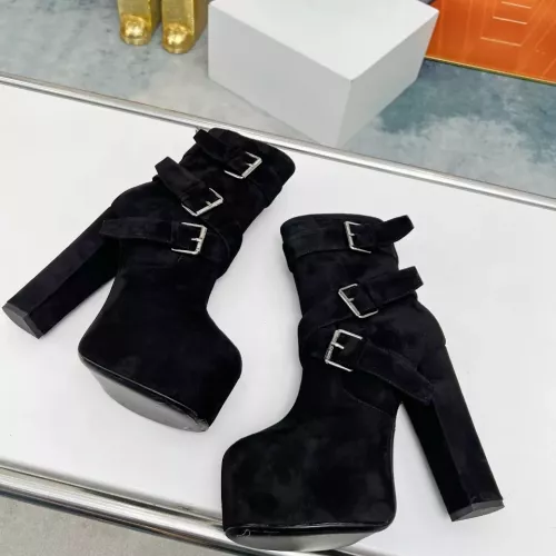 Replica Yves Saint Laurent YSL Boots For Women #1275989 $160.00 USD for Wholesale