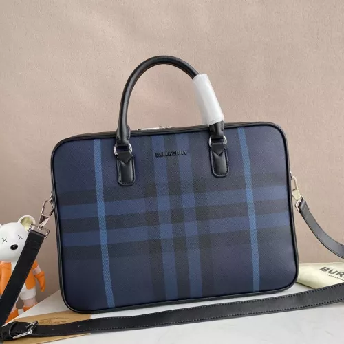 Replica Burberry AAA Man Handbags #1275991 $160.00 USD for Wholesale