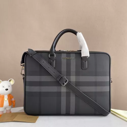 Replica Burberry AAA Man Handbags #1275995 $160.00 USD for Wholesale