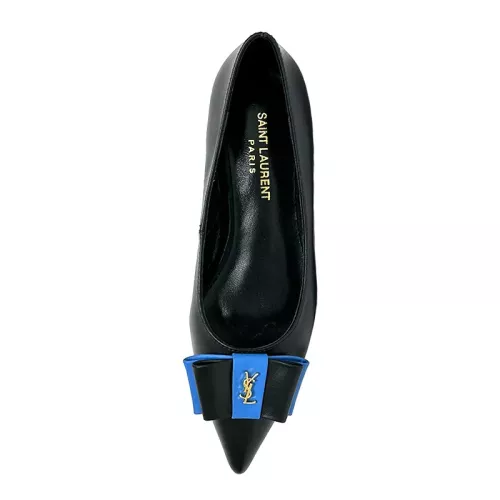 Replica Yves Saint Laurent YSL Flat Shoes For Women #1275998 $98.00 USD for Wholesale