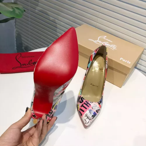 Replica Christian Louboutin High-heeled shoes For Women #1276008 $85.00 USD for Wholesale